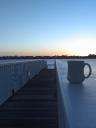 thursday sunrise with coffee